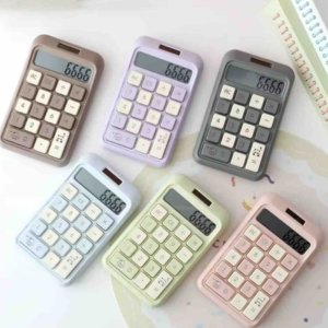 Calculadora de colores con energía solar