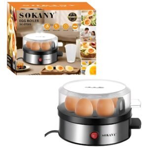 Hervidor De Huevos Y Vaporizador Eléctrico Sokany