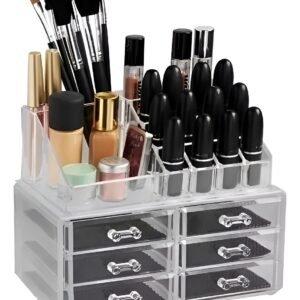 Cosmetiquero Acrilico Estante 5 cajones