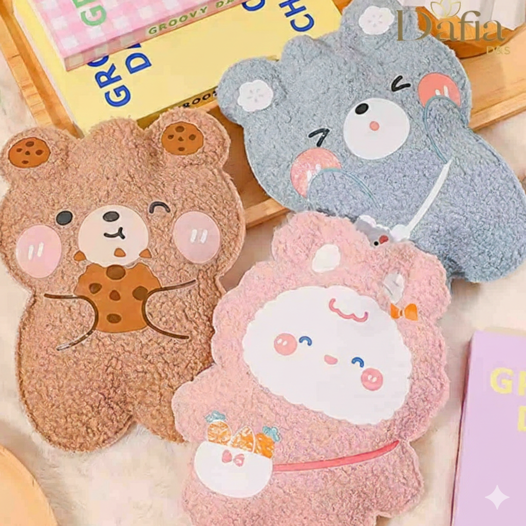 Bolsa térmica de 350 ml con diseño tierno.