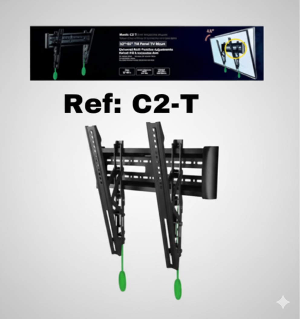 Base Fija Con Inclinacion 32-65 Ref: C2-T