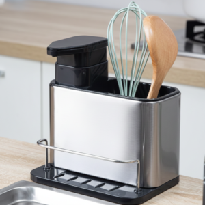 Organizador con Dispensador de Jabón