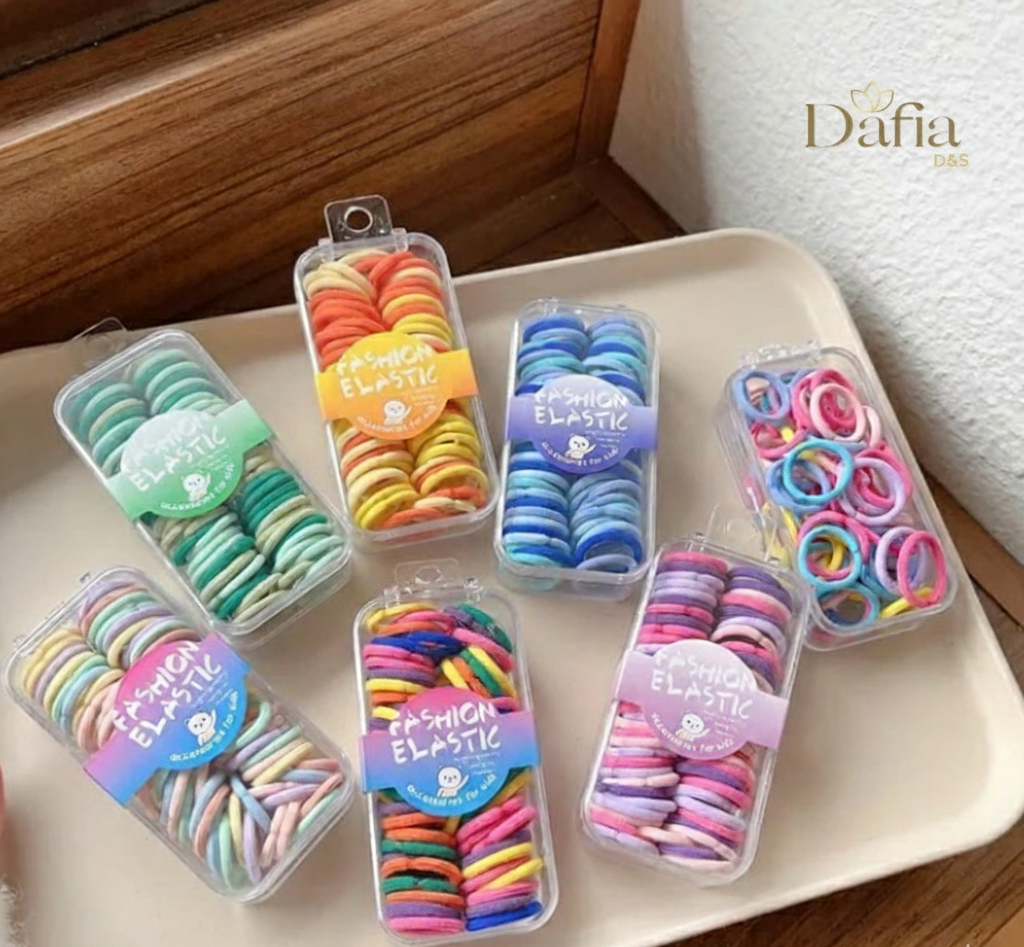 Cauchos elásticos para el cabello