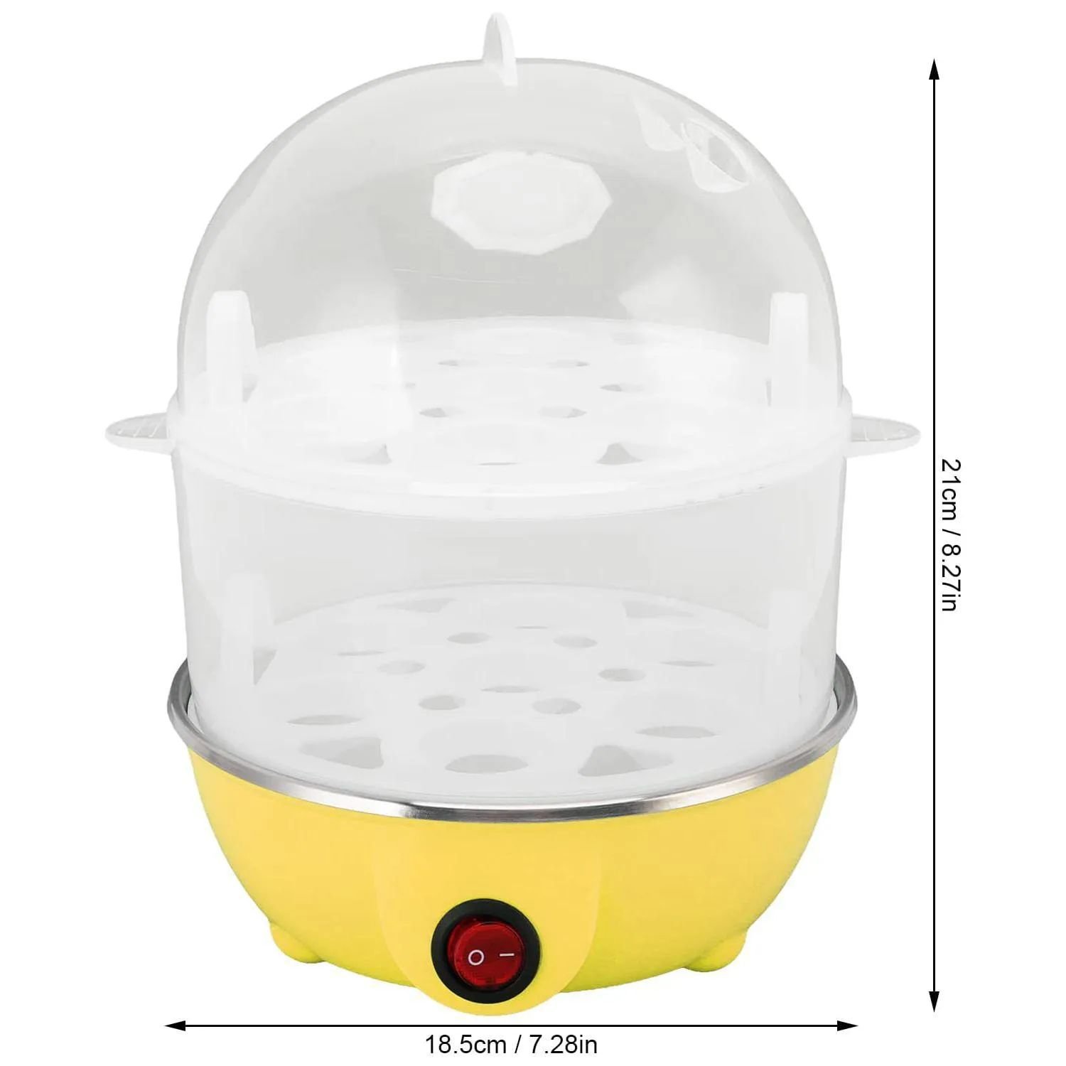 Hervidor De Huevos Doble Olla Electrica - Imagen 2
