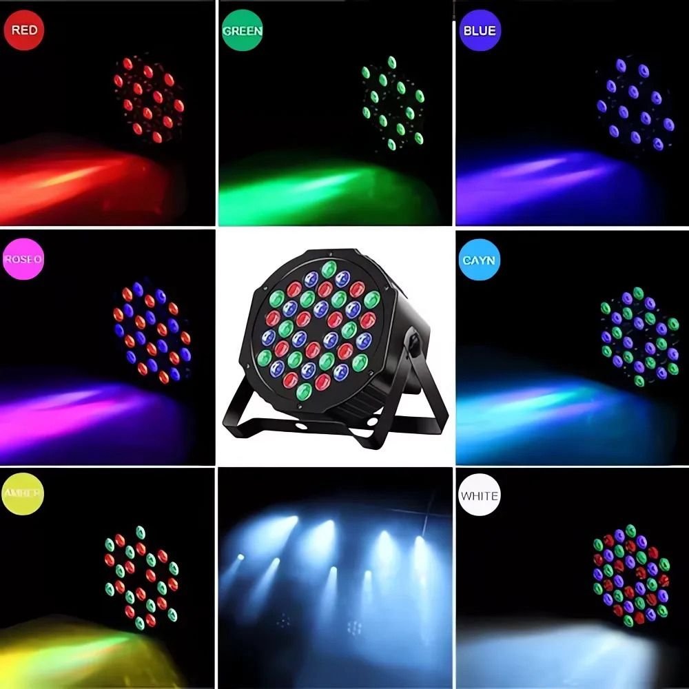 Reflector Strobo Par Led 36 Digital Rgb - Imagen 5