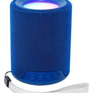Parlante Bluetooth Con Luz Led Azul 110v
