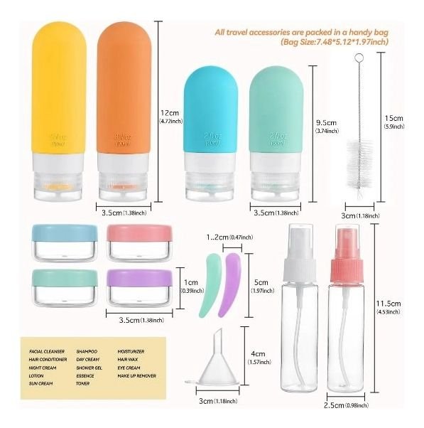 Set de utensilios de viaje - Imagen 3