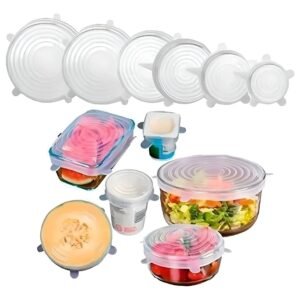 Tapas de Silicona Por 6 Piezas