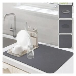 Tapete Loza Ultra Absorbente Secado Antideslizante Cocina 40 X 50