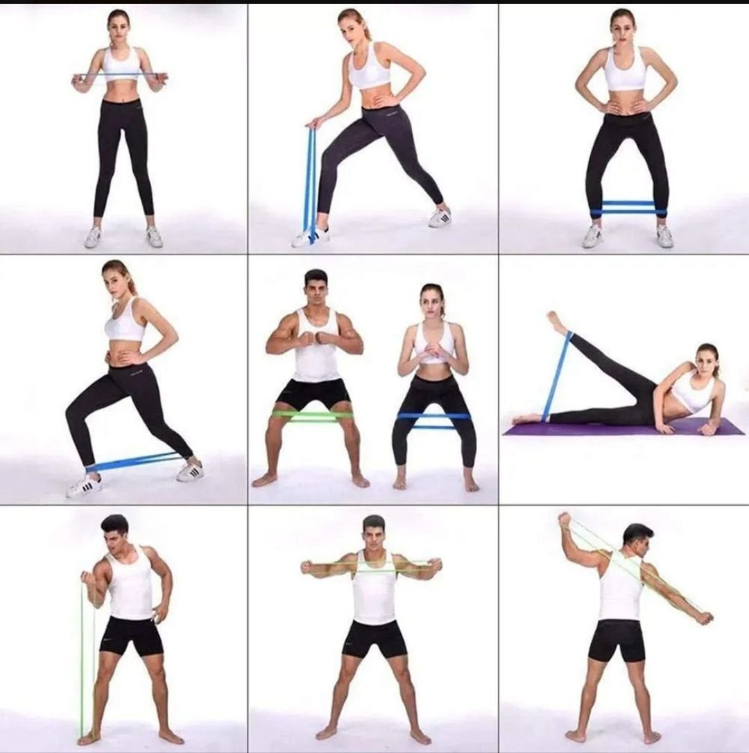 BANDAS DE EJERCICIO CERRADAS X5 DE LATEX - Imagen 3