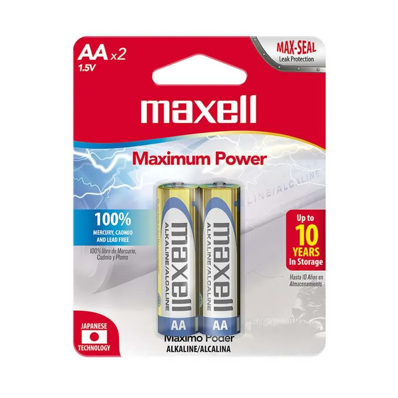 Pilas Maxell Aa