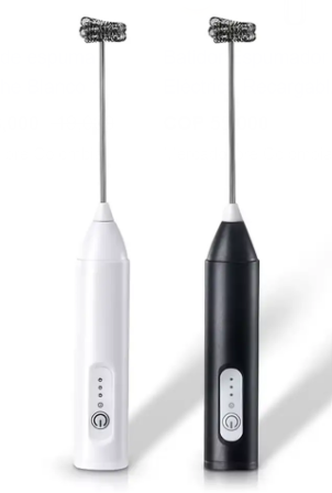 Espumador De Leche Batidor Electrico Recargable